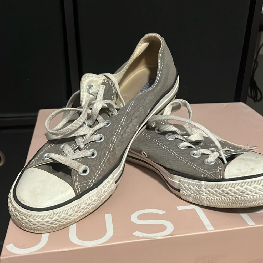 Grey Converse
